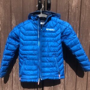 Boys Columbia Powder Lite Hooded Jacket